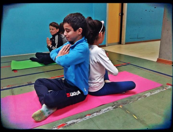 La Uisp introduce il corso di yoga nella scuola primaria di Spicchio